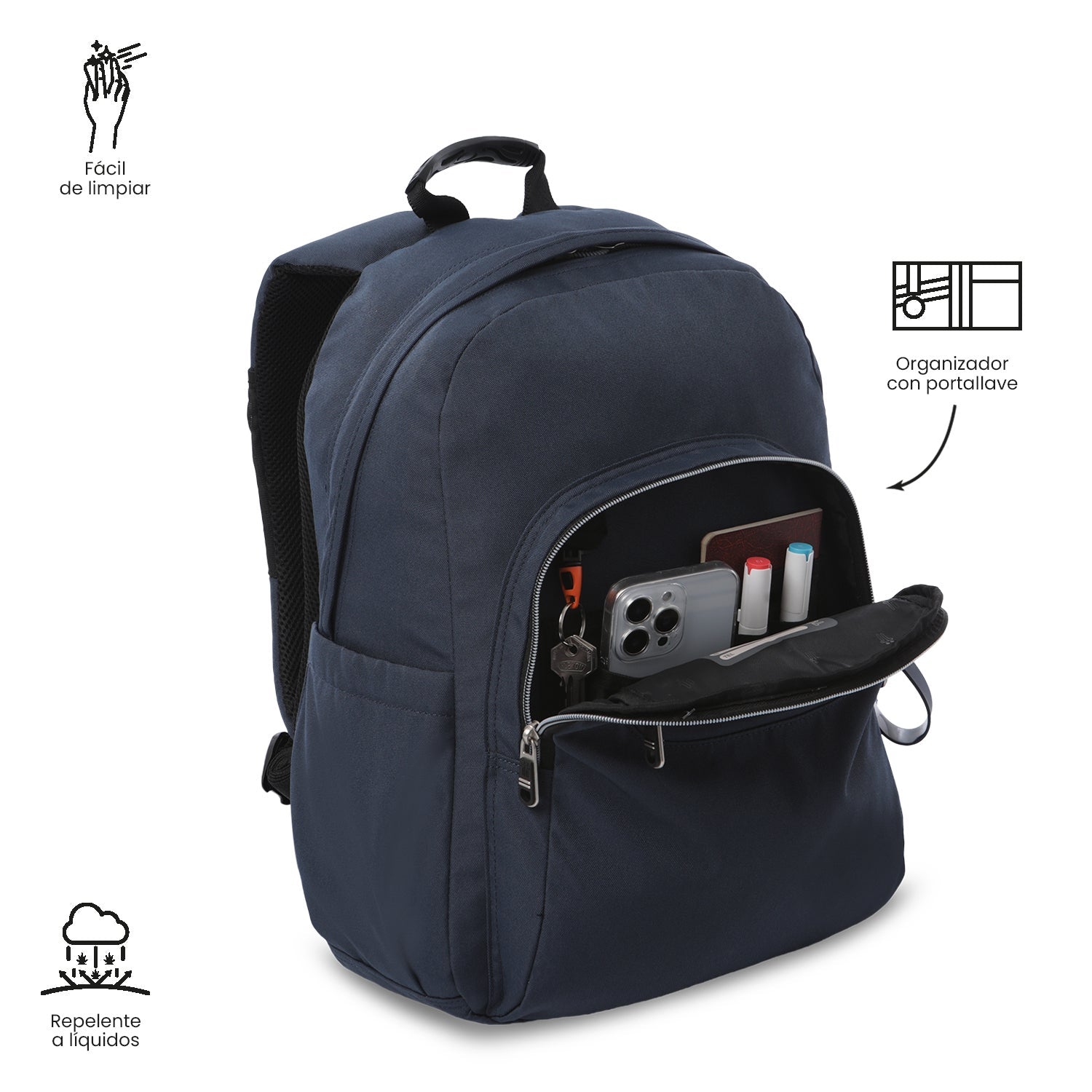 Mochila Acuarela Ecole Solid 
