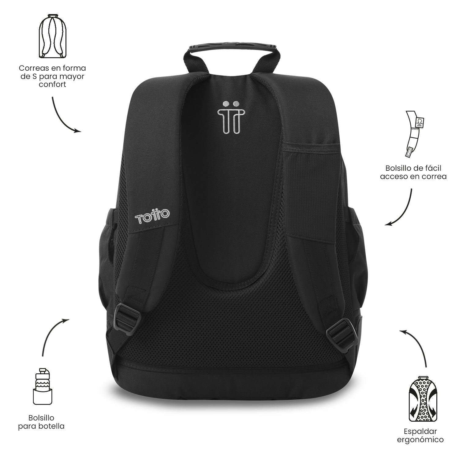 Mochila Rayol Ecole Solid 