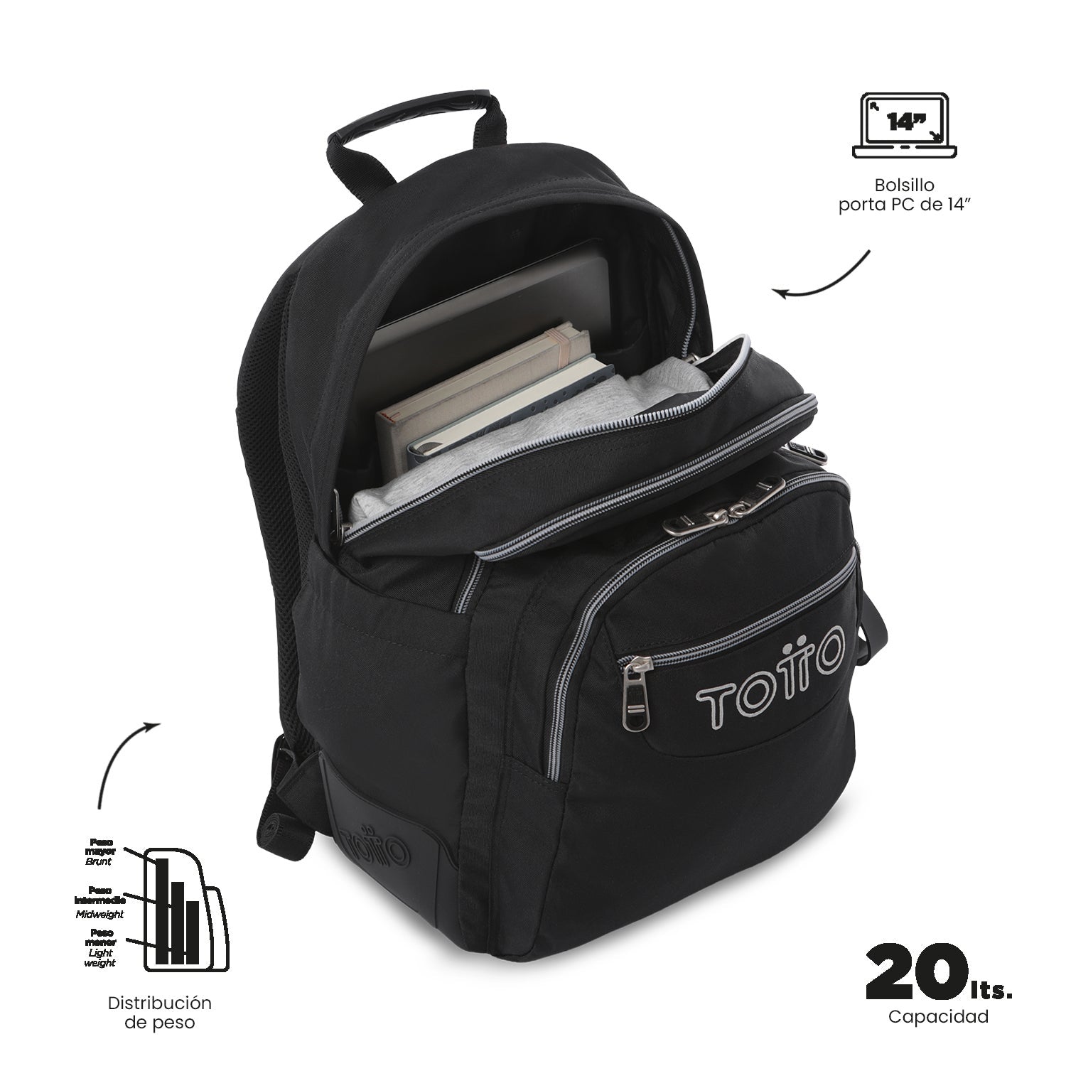 Mochila Rayol Ecole Solid 