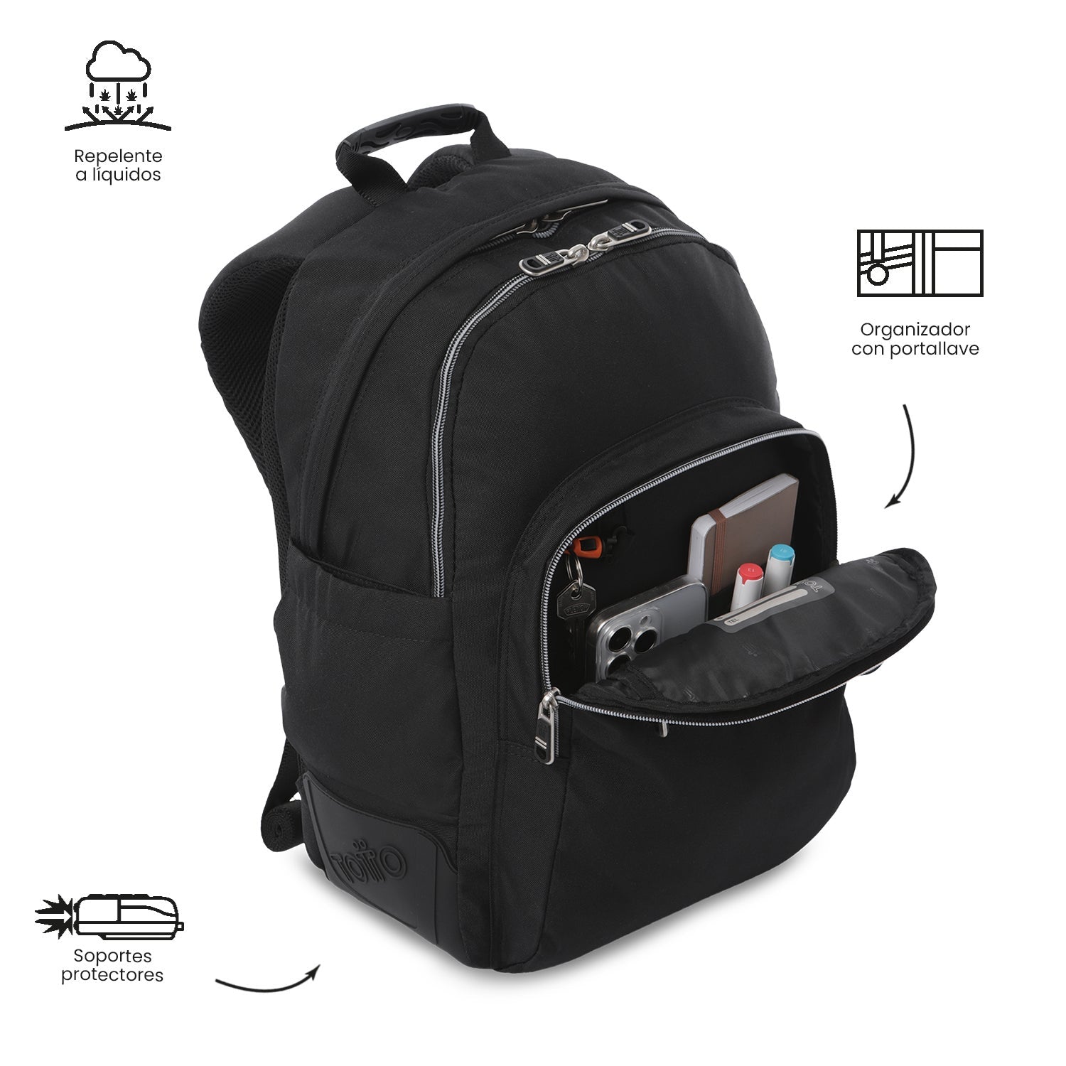 Mochila Rayol Ecole Solid 