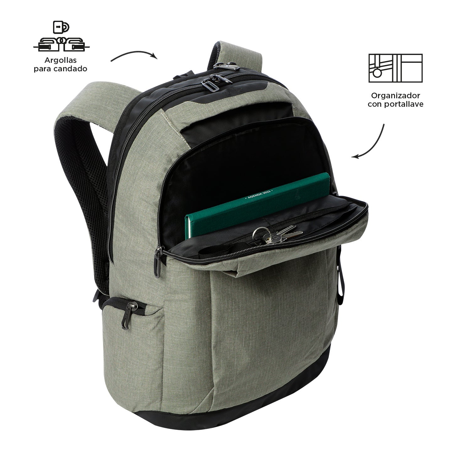 Mochila Hexa XL - Desert Taupe