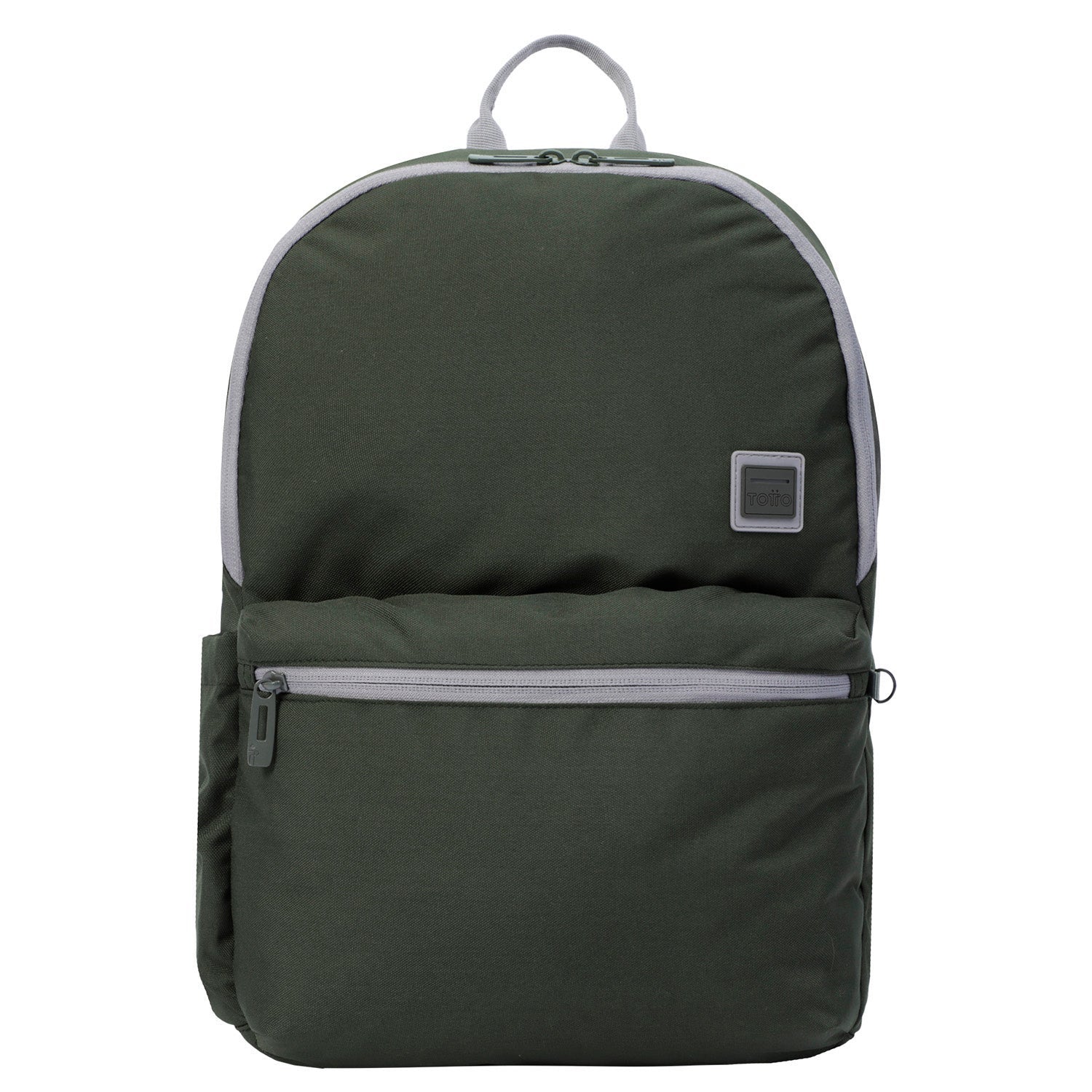 Mochila urbana color gris y rosa 