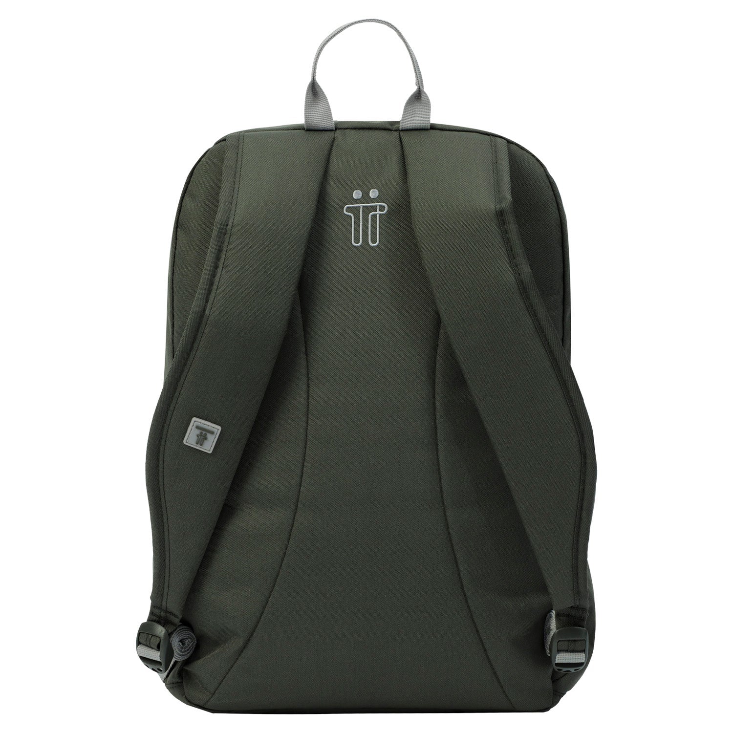 Mochila urbana color gris y rosa 