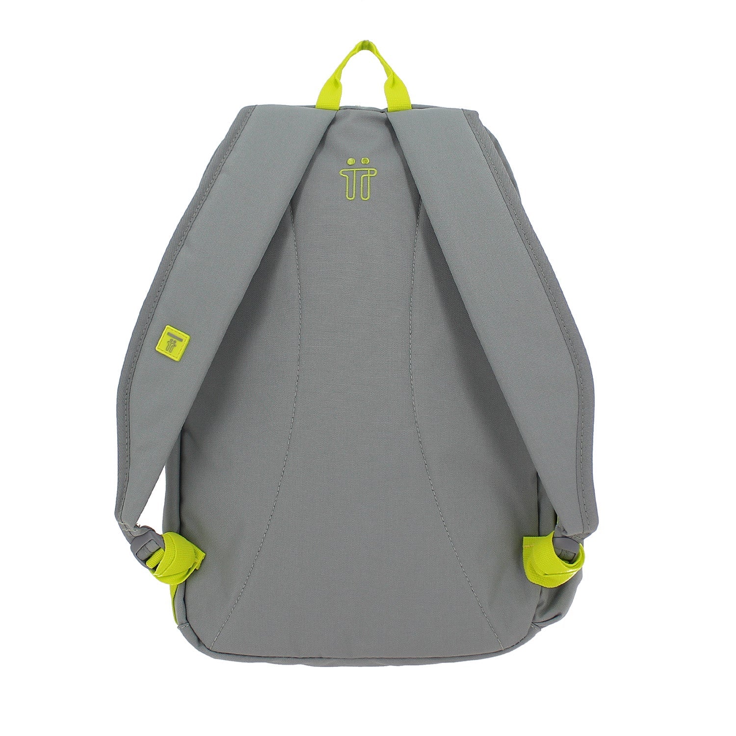 Mochila urbana color gris y rosa 