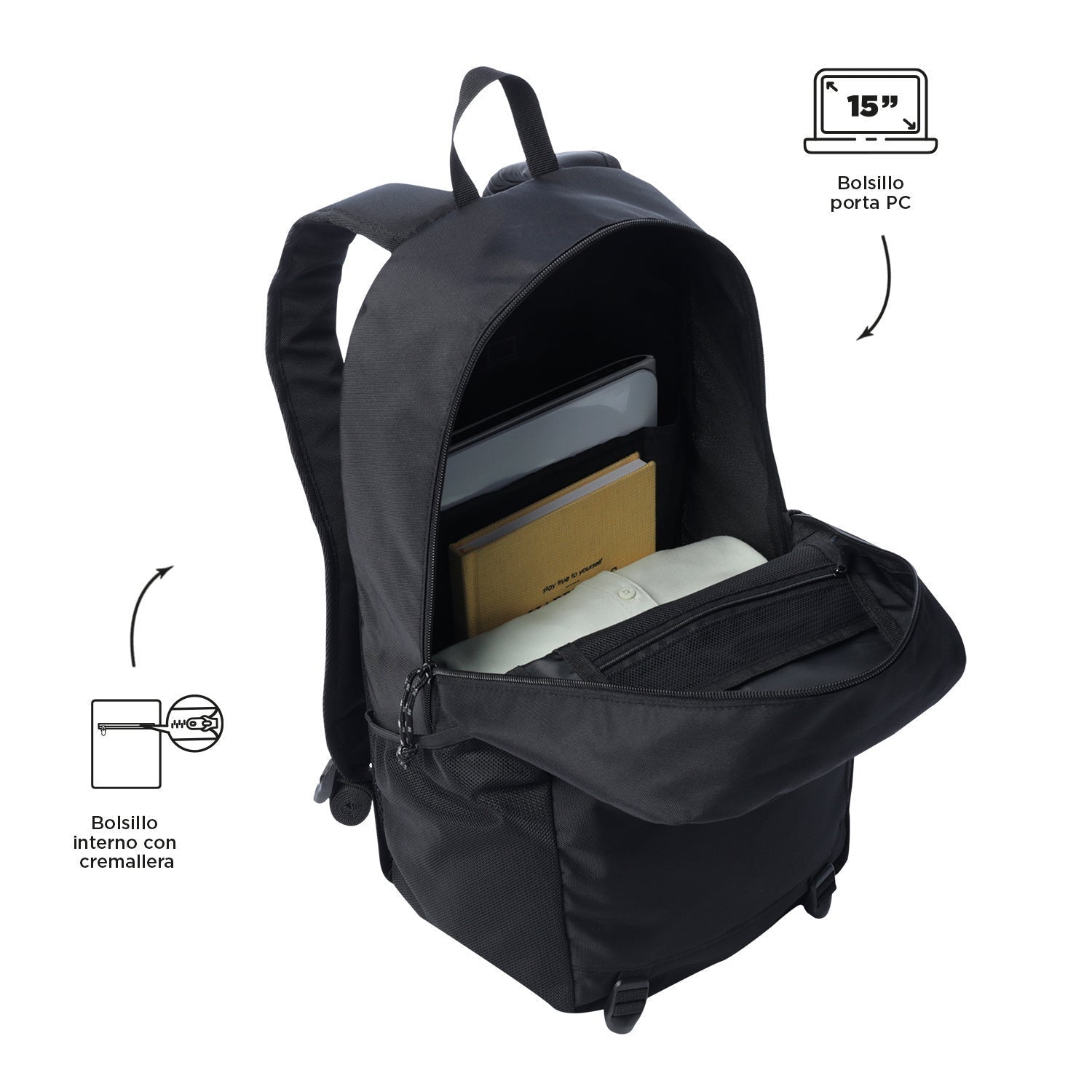 Mochila Rambo - Black
