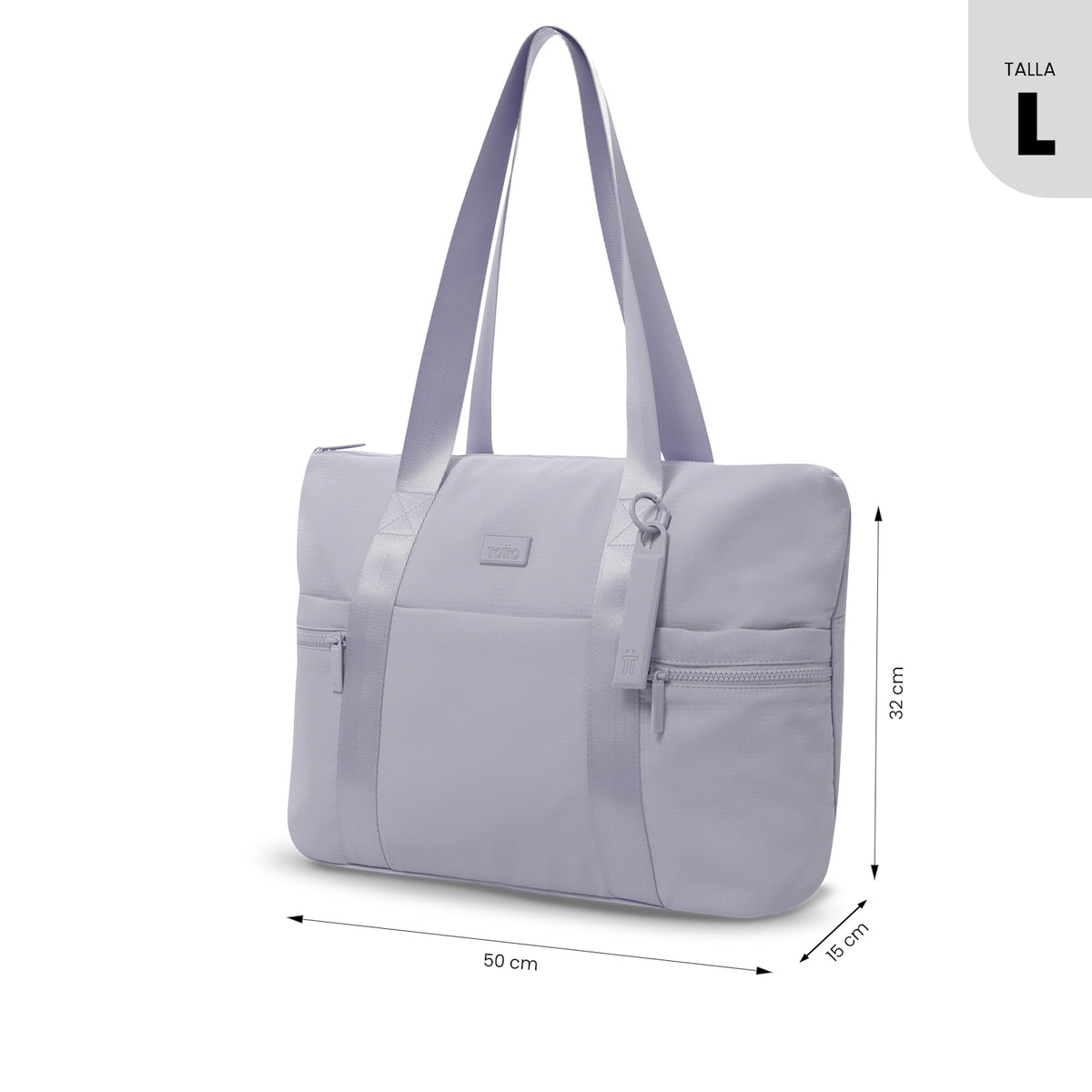 Kit X 2 Bolso L + Porta PC extraíble Atenas