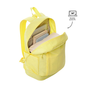 Pack X 3 Mochila + Portameriendas + Estuche Yuno 
