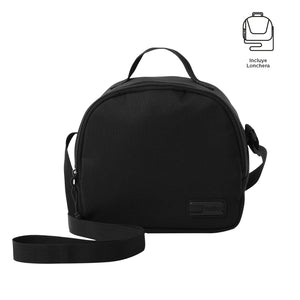 Pack X 3 Mochila + Portameriendas + Estuche Yuno 