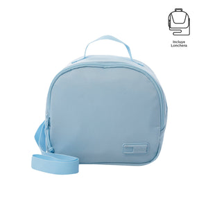 Pack X 3 Mochila + Portameriendas + Estuche Yuno 