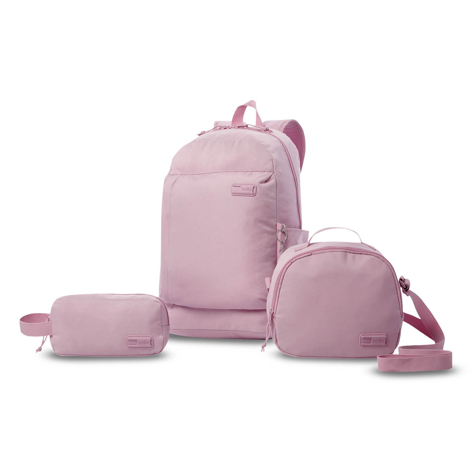 Pack X 3 Mochila + Portameriendas + Estuche Yuno - M16