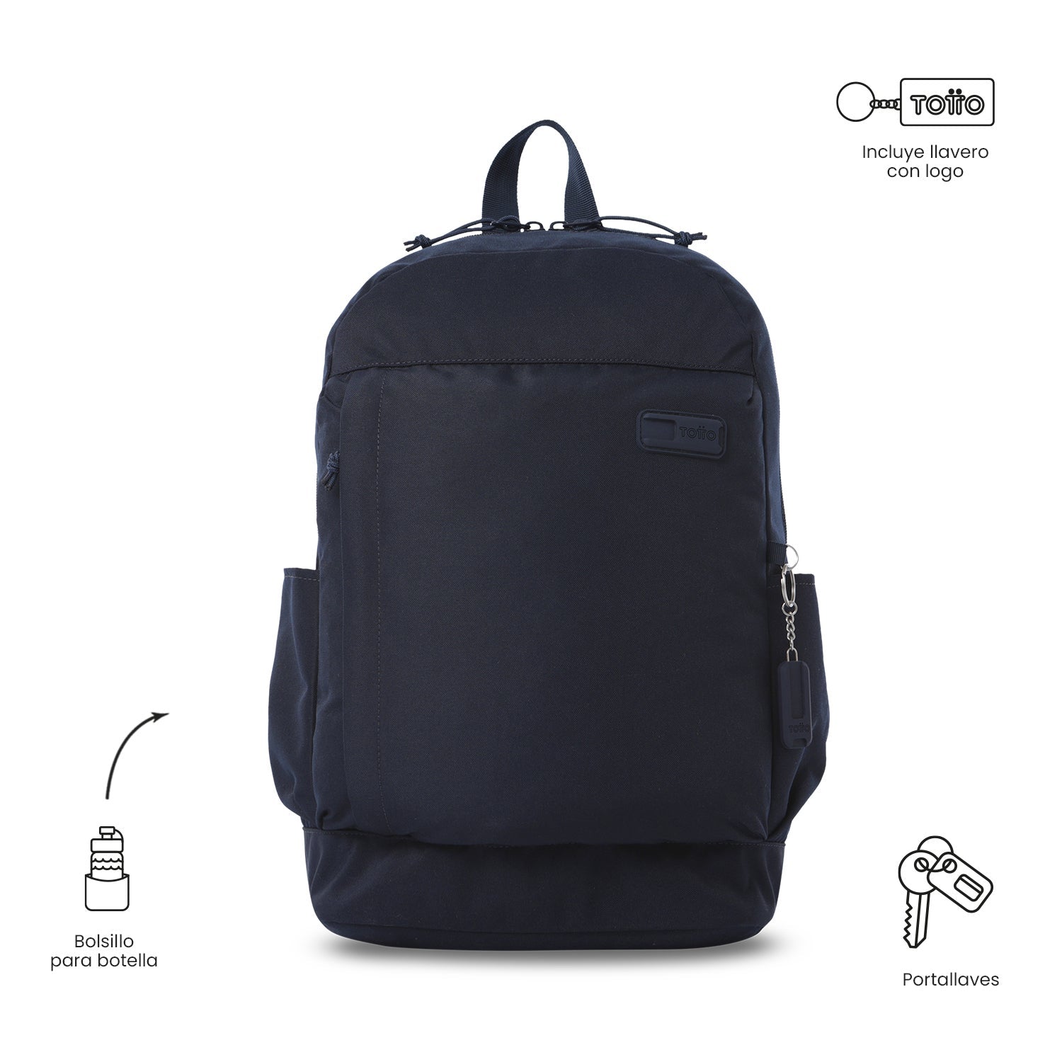 Pack X 3 Mochila + Portameriendas + Estuche Yuno 