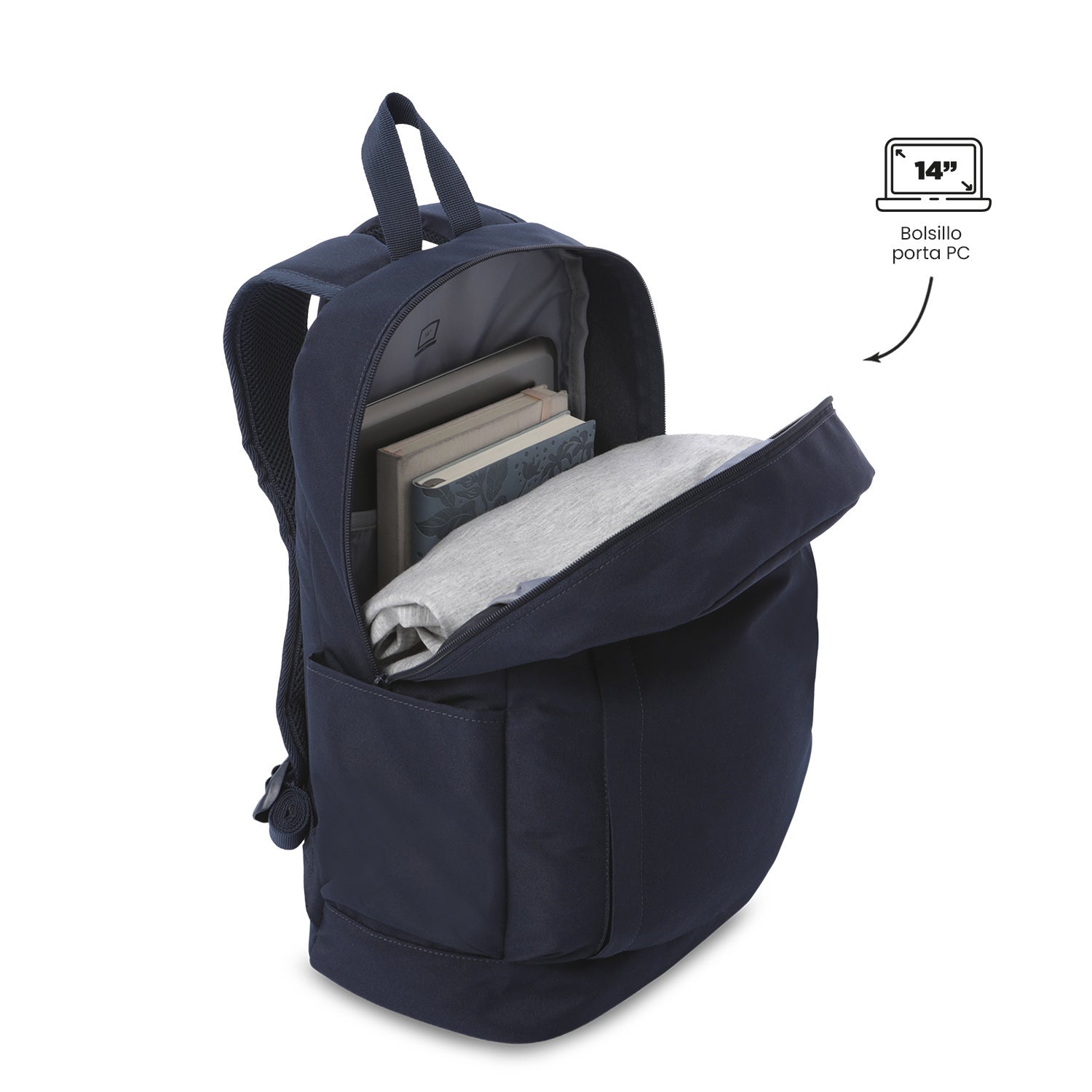 Pack X 3 Mochila + Portameriendas + Estuche Yuno 