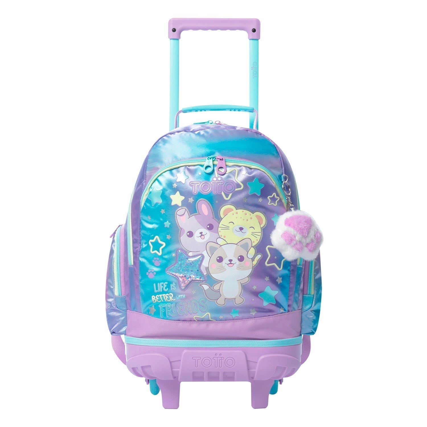 Mochila de triple rueda Friends