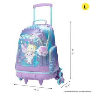 Mochila de triple rueda Friends