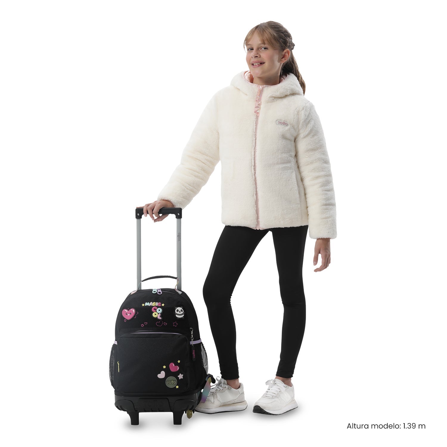 Mochila de ruedas Glowing Black