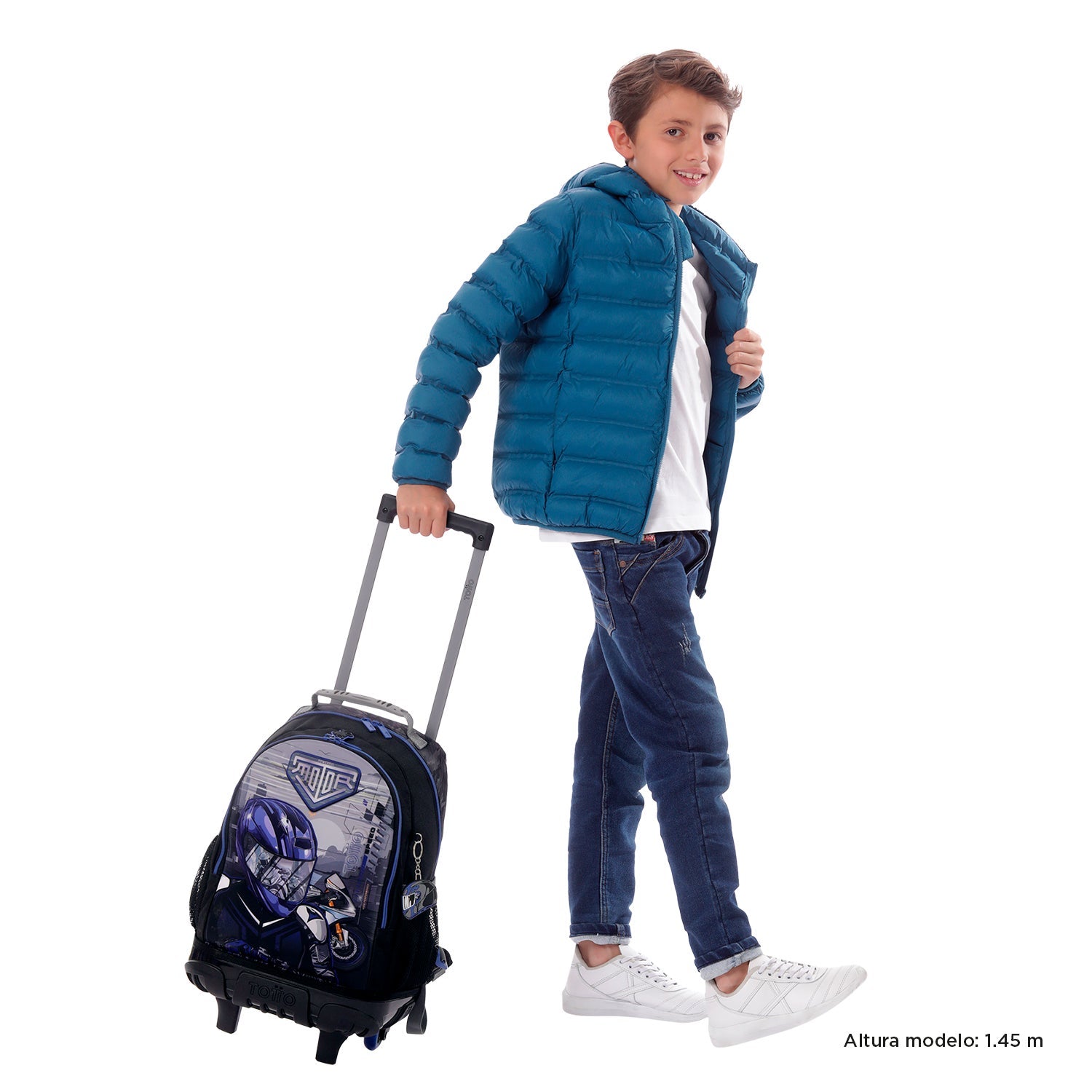 Mochila de ruedas Helmet Racer