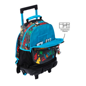 Mochila de ruedas Mickey