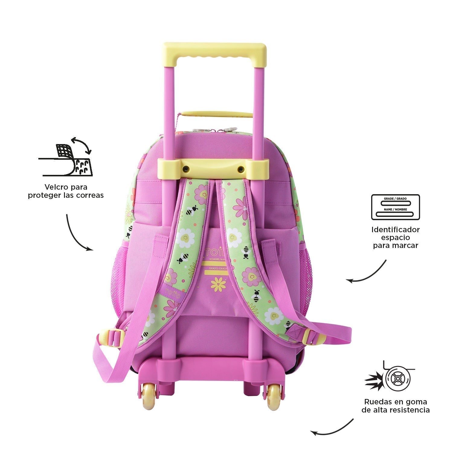 Mochila de ruedas Margarita