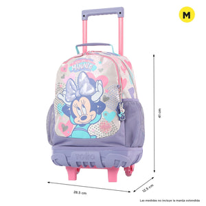 Mochila de ruedas Minnie