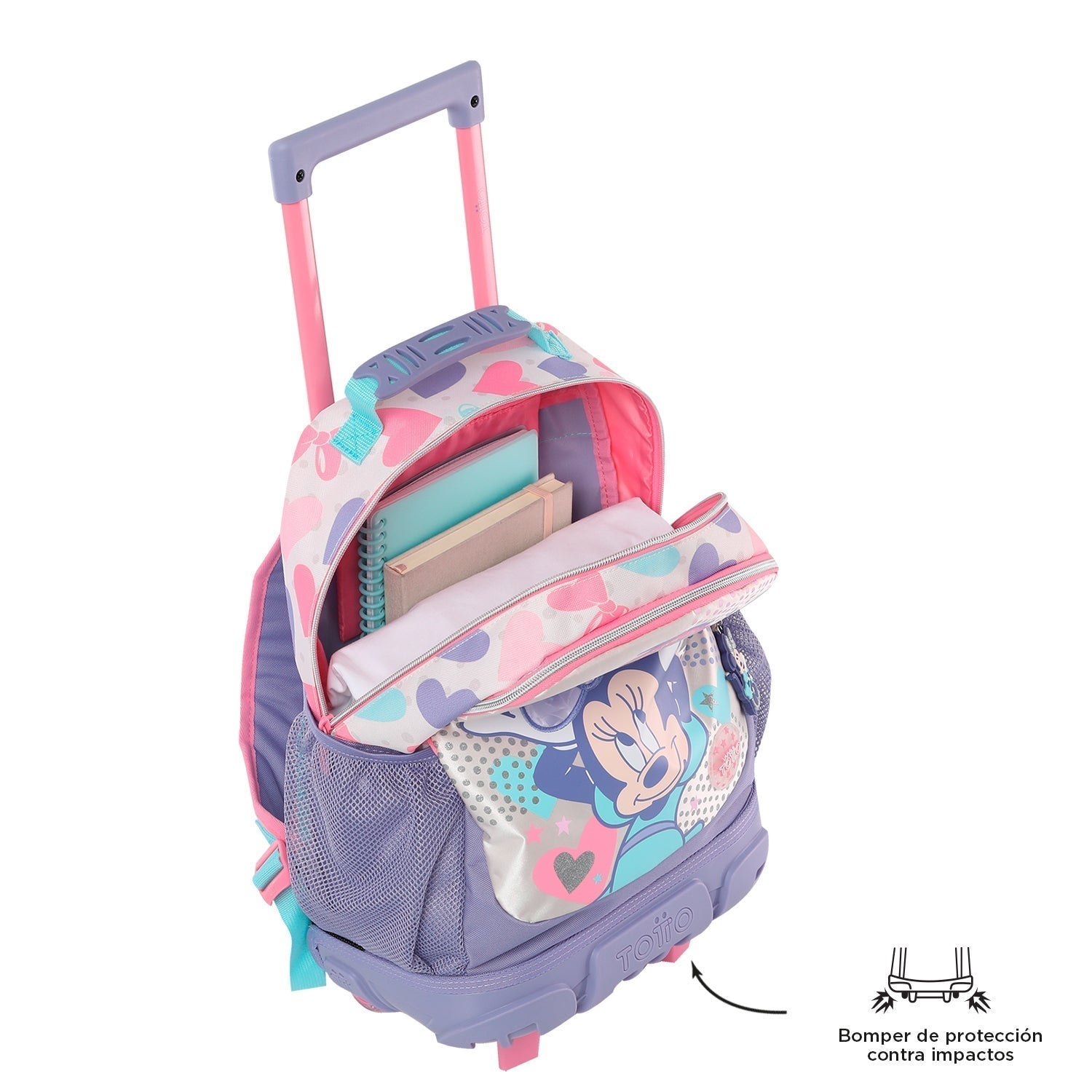 Mochila de ruedas Minnie