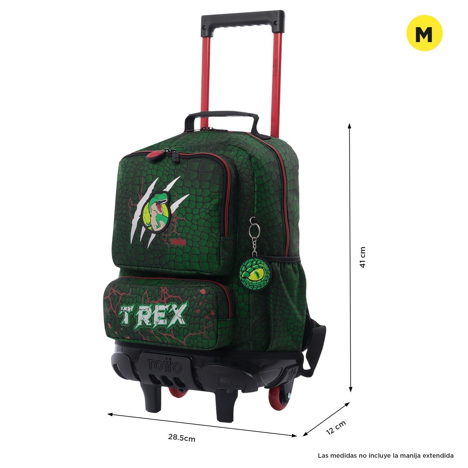 Mochila de triple rueda Rex Dino