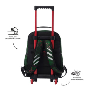 Mochila de triple rueda Rex Dino