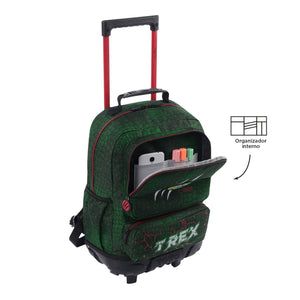 Mochila de triple rueda Rex Dino