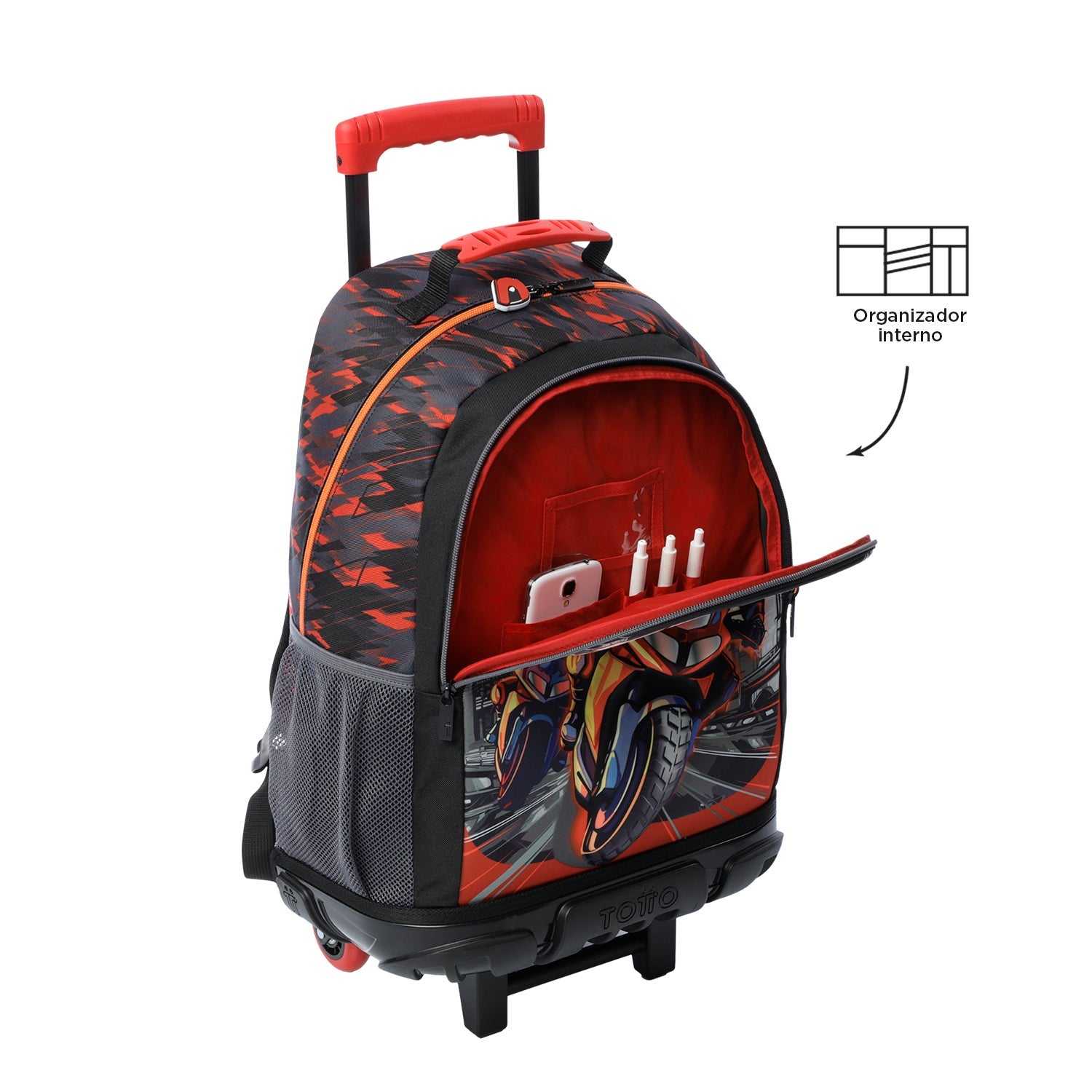Mochila de ruedas Speed Biker