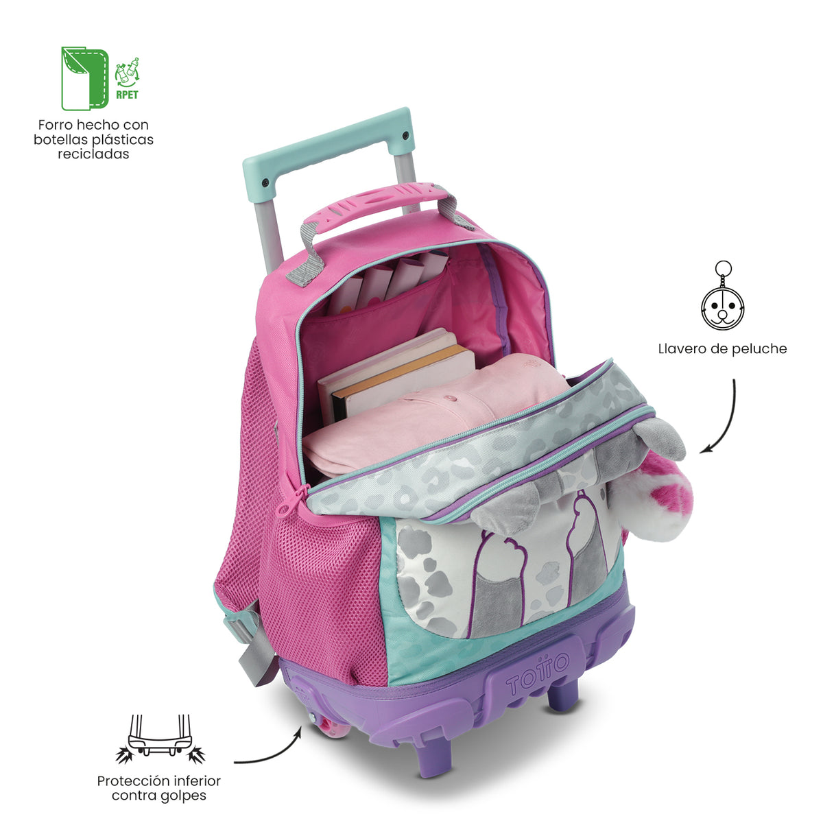 Mochila de ruedas Sussy M