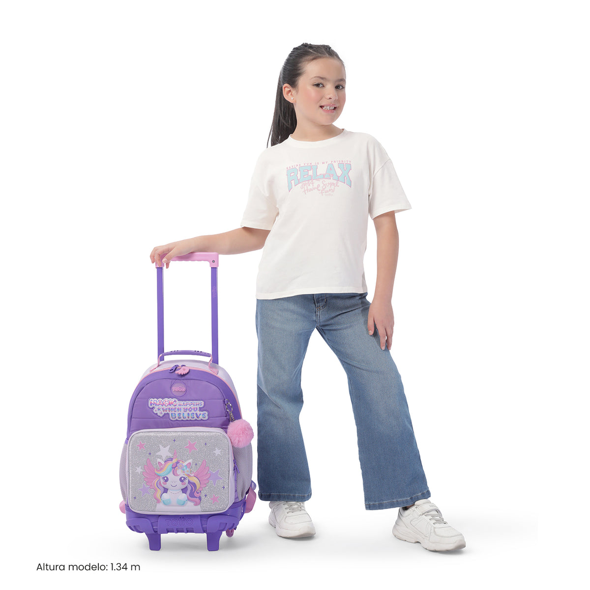 Mochila de ruedas Unicorn Dreams M