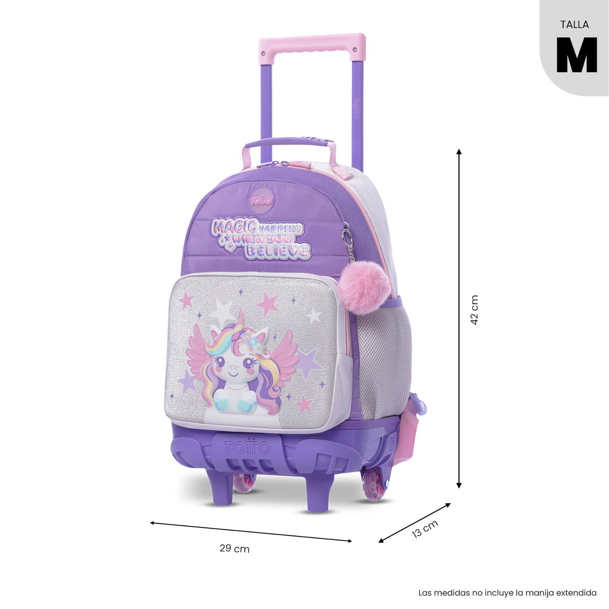 Mochila de ruedas Unicorn Dreams M