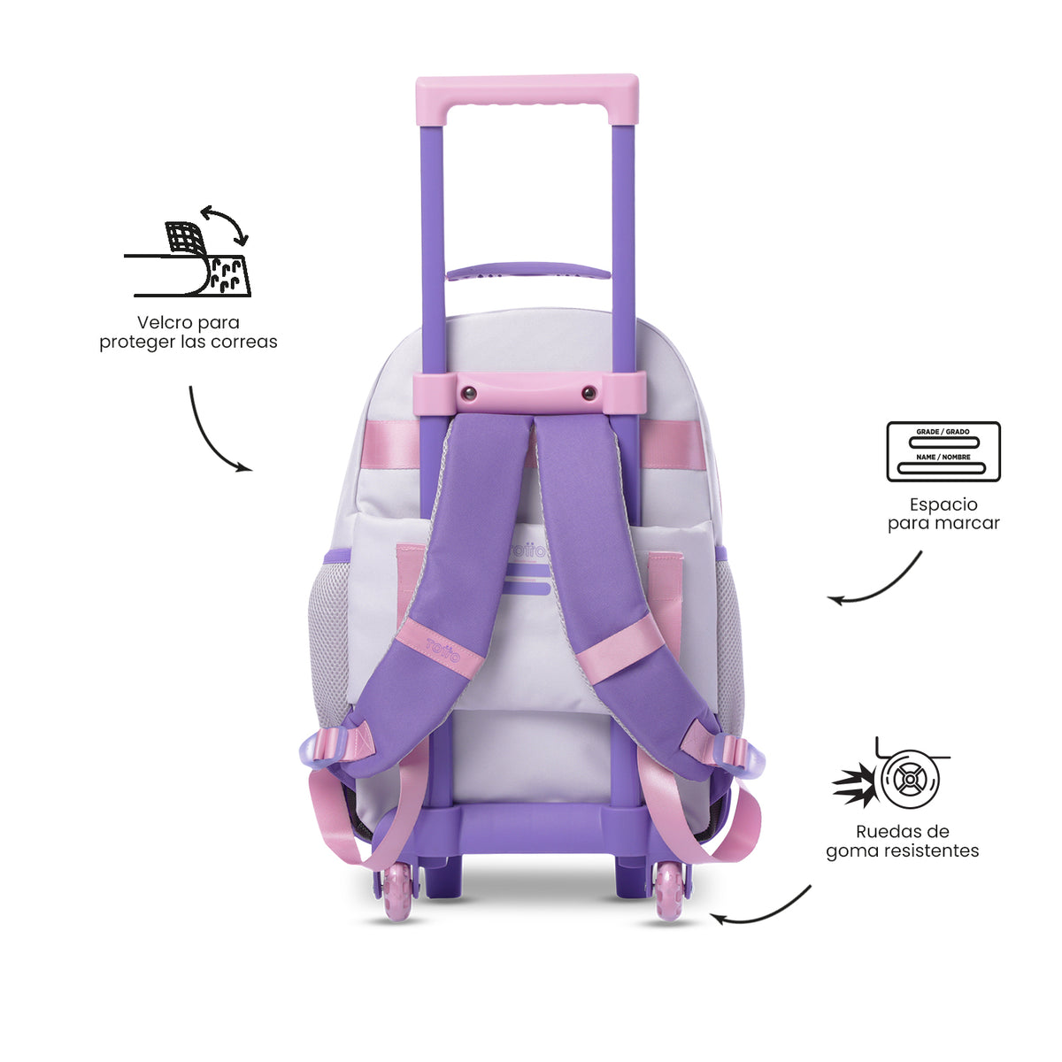 Mochila de ruedas Unicorn Dreams M