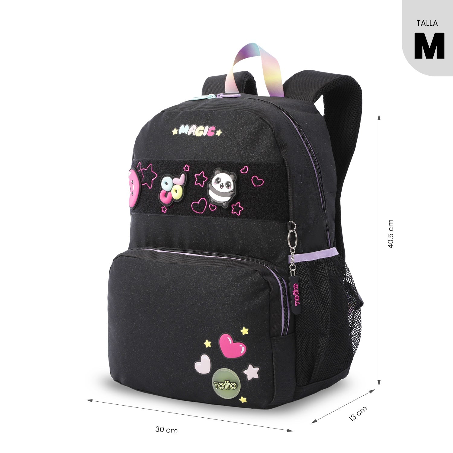 Mochila Glowing Black