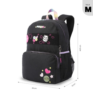Mochila Glowing Black