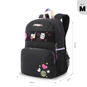 Mochila Glowing Black