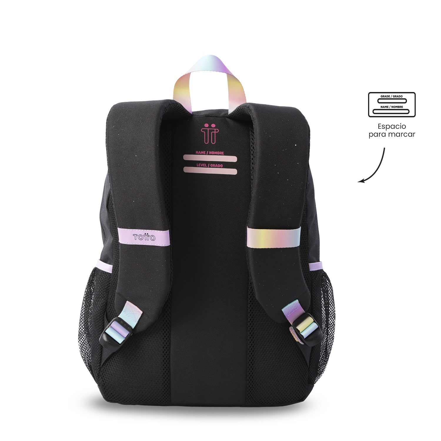 Mochila Glowing Black