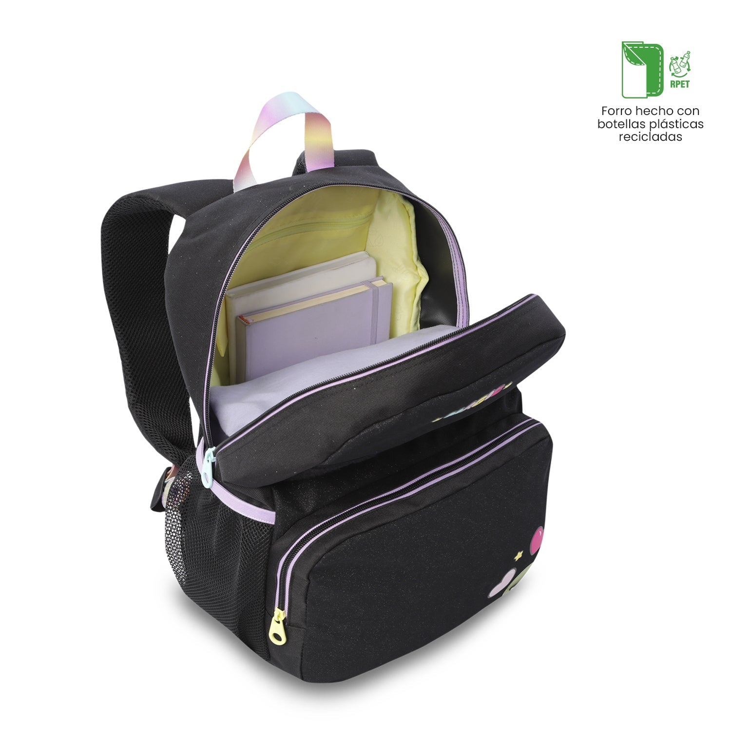 Mochila Glowing Black