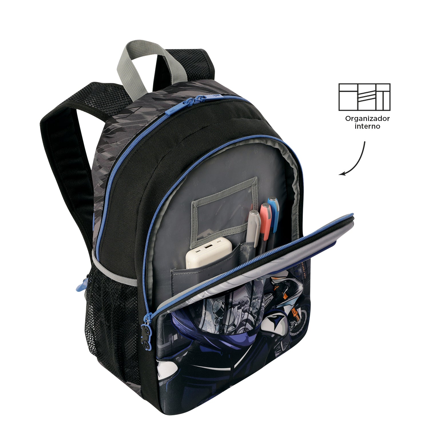 Mochila Helmet Racer
