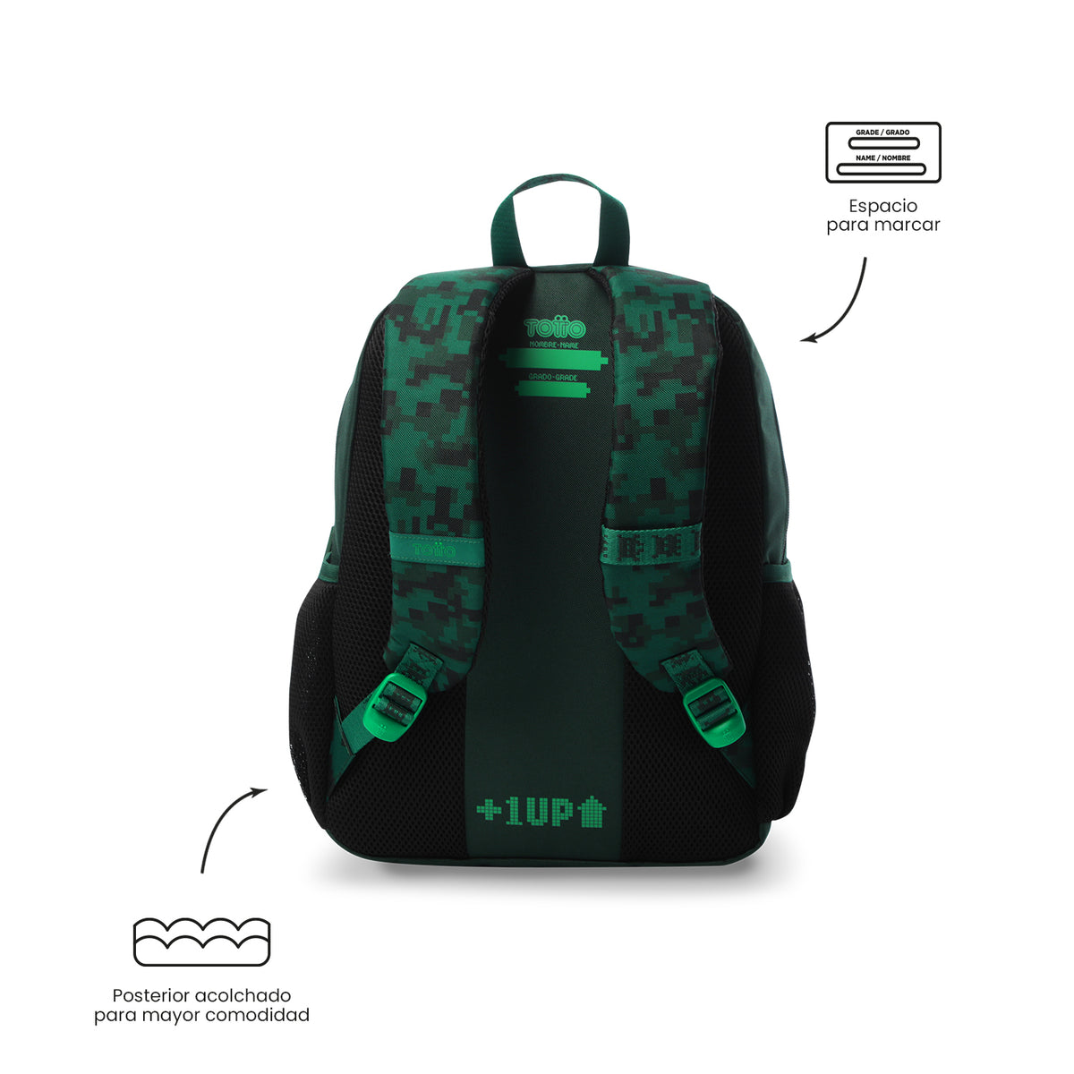 Mochila Píxel Game M