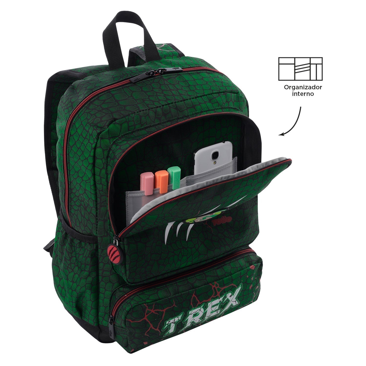 Mochila Rex Dino