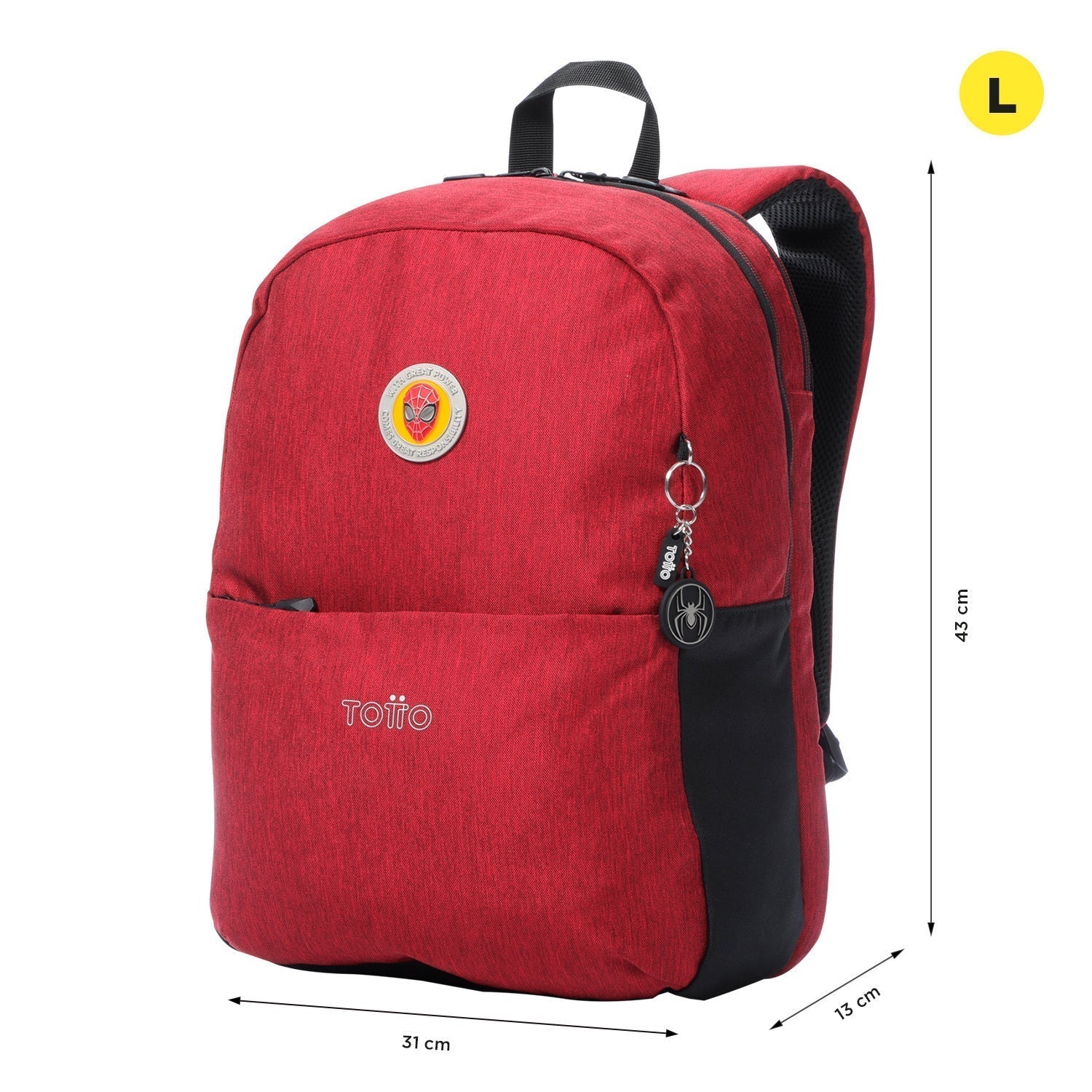 Mochila Spiderman Red M