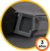 garantia 2 años hebilla y anclaje roto