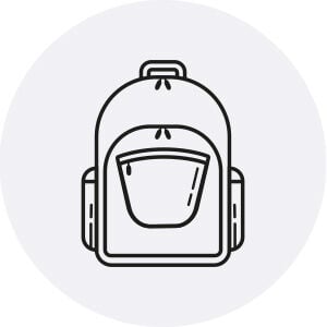 Mochilas sin ruedas