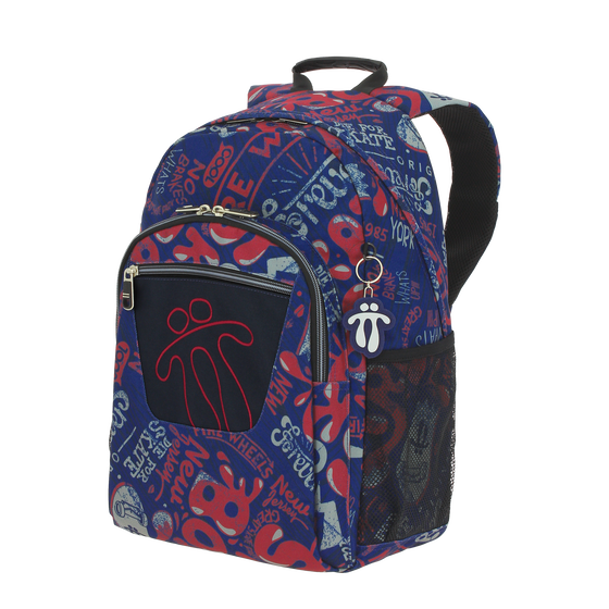 Mochila escolar adaptable a carro Acuareles - 6LN image number 3