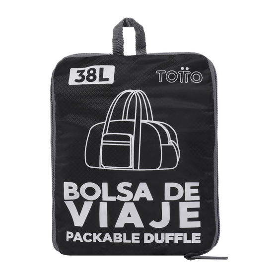 Bolsa plegable Branel - Negro image number 5