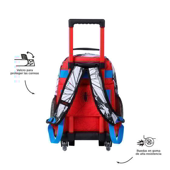 Mochila de ruedas SpidermanCity M image number 4