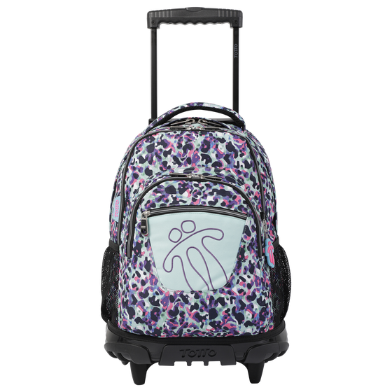 Mochila escolar con ruedas Renglones - 2FW image number 1