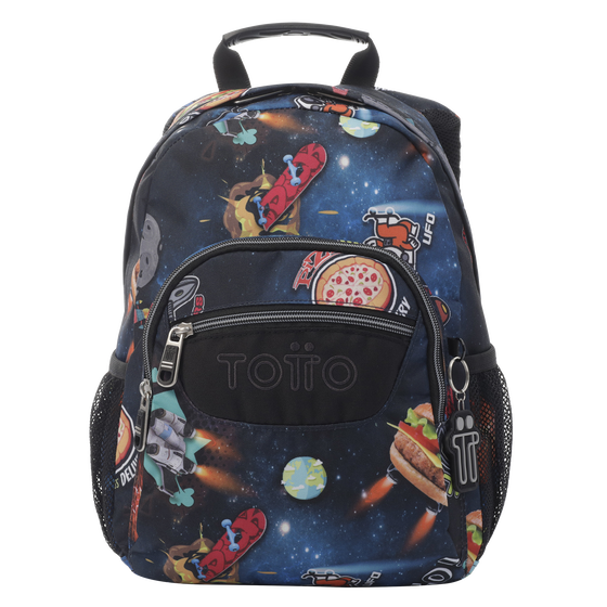 Mochila Tempera Galaxia Negro Totto.es