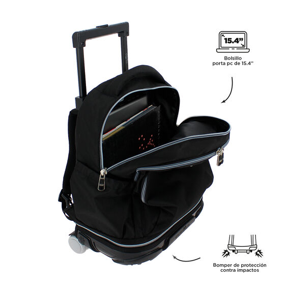 Mochila Desmontable Tiza - Negro image number 6