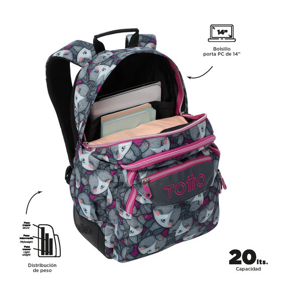 Mochila Rayol - Kitten Rose image number 4